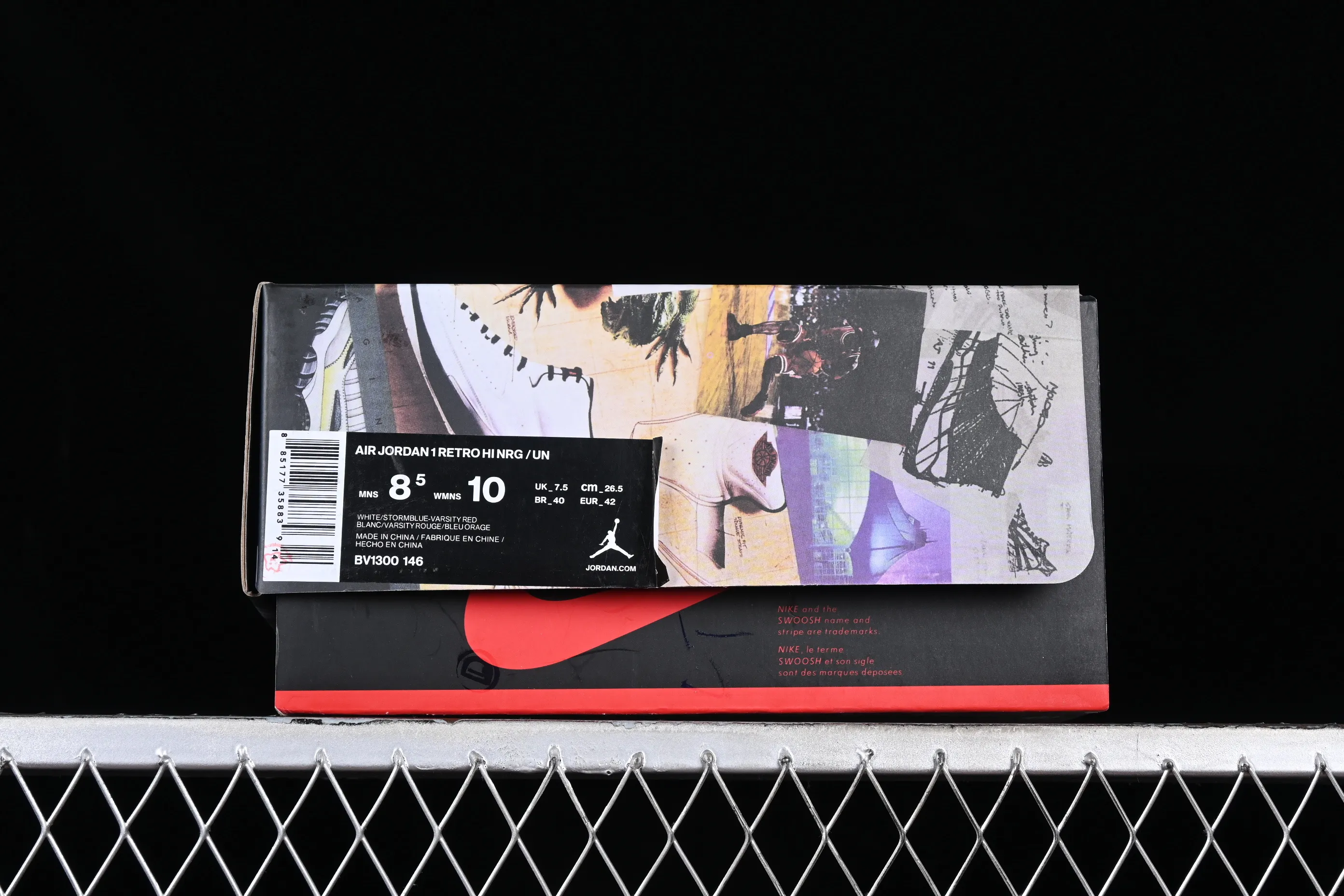 All categories Air Jordan Jordan series basketball shoes Air Jordan 1 High Air Jordan 1 x Union AJ1 Joe 1 limited edition four-color deconstruction stitching basketball shoes BV1300-146